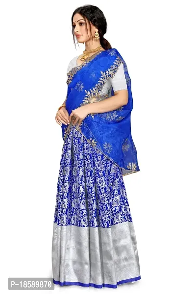 Stylish Soft Silk Lehenga Choli Set For Women-thumb2