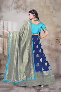 Stylish Soft Silk Lehenga Choli Set For Women-thumb2