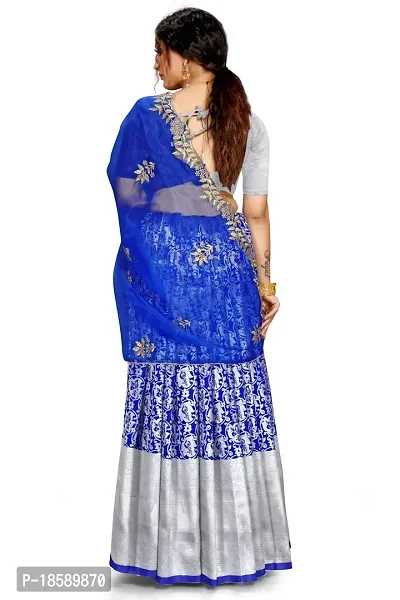 Stylish Soft Silk Lehenga Choli Set For Women-thumb3