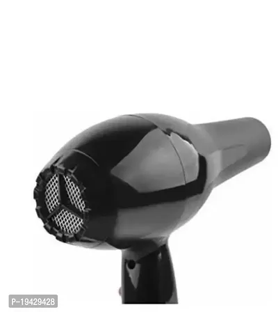 BLACK color hair dryer for men and women, 1500 watt hair dryer, 2 Speed 3 Heat Settings Cool Button with AC Motor, Concentrator Nozzle and Removable Filter-thumb4