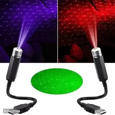 USB Star Light LED Projector Laser Light Interior Atmosphere Ambient Lamp Fancy Lights