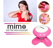 Face And Body Massager Mini Soft Touch Mimo Vibrator Electric Massager (Pack Of 1)-thumb2