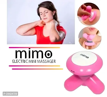 Face And Body Massager Mini Soft Touch Mimo Vibrator Electric Massager (Pack Of 1)-thumb3