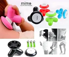 Face And Body Massager Mini Soft Touch Mimo Vibrator Electric Massager (Pack Of 1)-thumb1