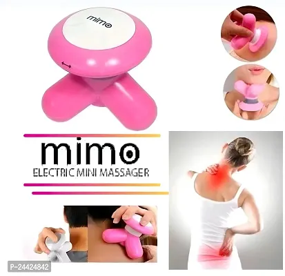 Face And Body Massager Mini Soft Touch Mimo Vibrator Electric Massager (Pack Of 1)