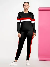 Womens Dailywear Active Wear Top Bottom Suits Track Suit-thumb1