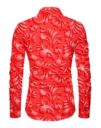 Cotton Polycotton Printed Shirt Fabric(Unstitched)-thumb2