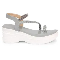 SPONEX ENIRATE Fashion Sandal for womens (Grey, numeric_4)-thumb4