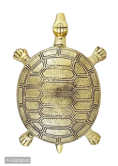 BRASS GANESHA TORTOISE VASTU DECOR