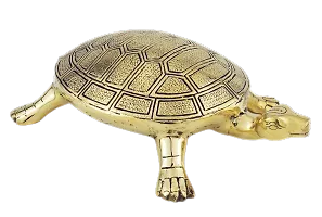 BRASS GANESHA TORTOISE VASTU DECOR-thumb2