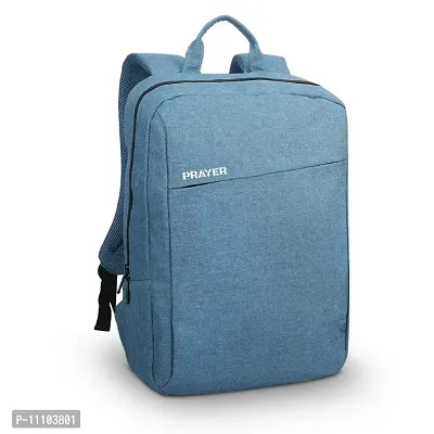 Khadi laptop backpack college bag school bag office bag travel laptop bag blue