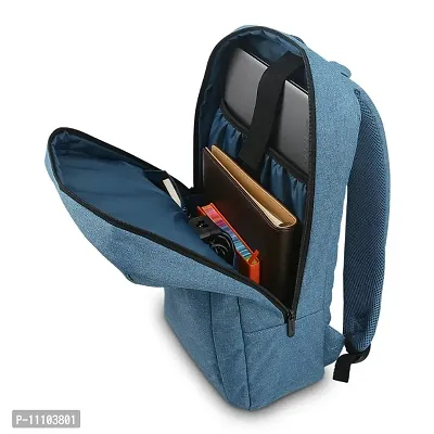 Khadi laptop backpack college bag school bag office bag travel laptop bag blue-thumb3