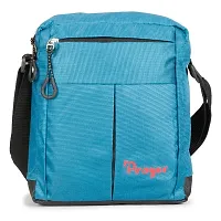 Polyester Multi Purpose Messenger bag sling bag side bag green-thumb1