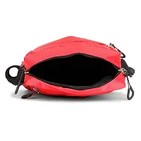 Polyester Multi Purpose Messenger bag sling bag side bag red-thumb2