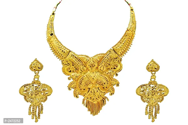 Golden Alloy Jewllery Sets