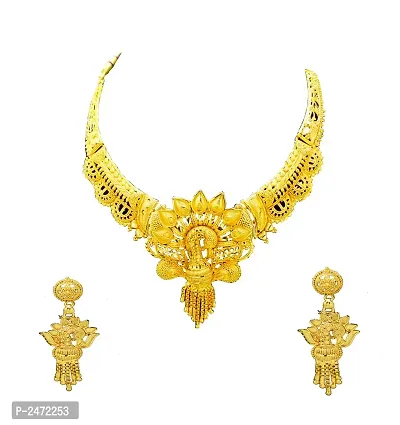 Golden Alloy Jewllery Sets