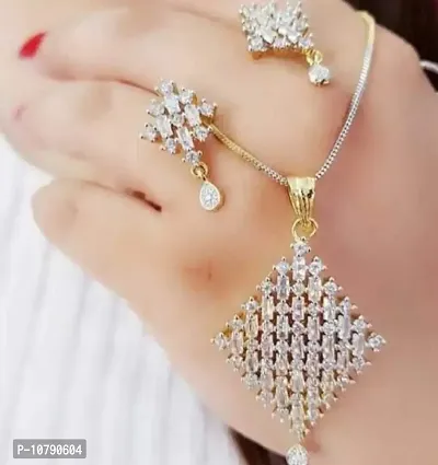 JDX Fancy Stylish Wood Necklace Set for Girl & Women-thumb0