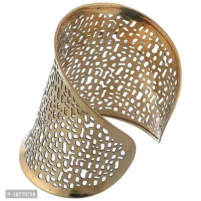 JDX Gold Plated Cuff for Women and Girls-thumb2