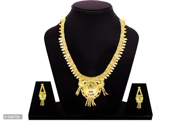 Gold Plated Bridal Jewellery Set for Women-thumb0