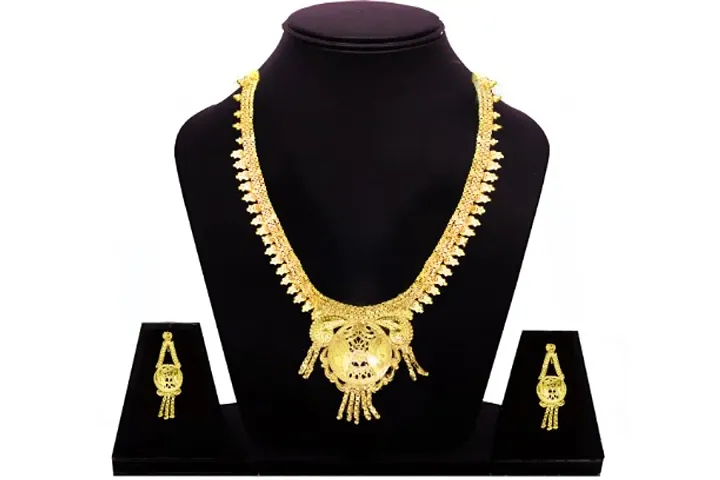 Stylish Designer Gold Plated Jewellery Set