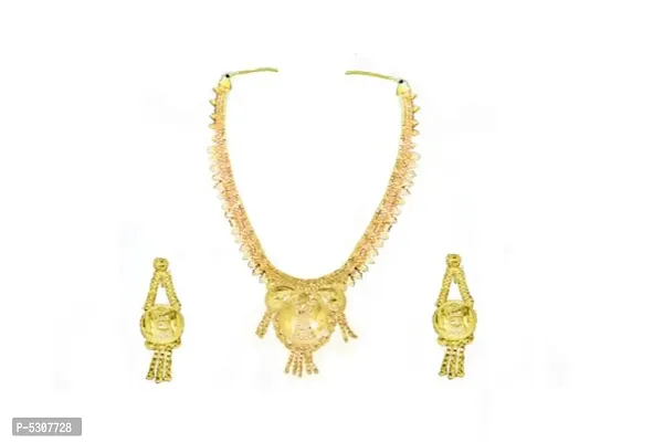 Gold Plated Bridal Jewellery Set for Women-thumb2