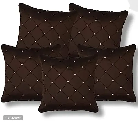 JDX Cushion cover | Luxurious Style Soft Cushion Cover Set of 5 for sofa | Cushion cover, Cushion cover-thumb0