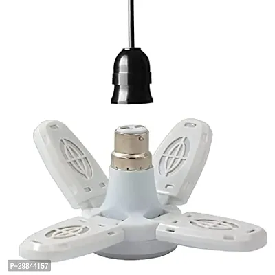 Small Foldable Fan Blade Shaped Ceiling LED Light Bulb-thumb2