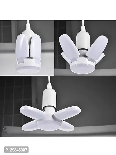 Small Foldable Fan Blade Shaped Ceiling LED Light Bulb