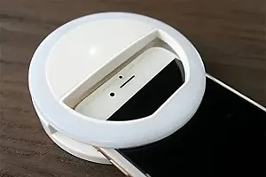 Portable LED Ring Selfie Light for All Smartphones-thumb1