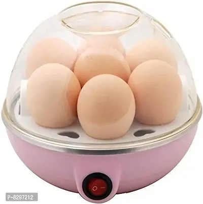 Egg Boiler Electric Automatic Off 7 Egg Poacher for Steaming, Cooking, Boiling and Frying-thumb0