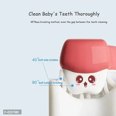 U Shaped Toothbrush For Kids Manual Kids Brush 2-5 Years 360 Degree Soft Silic-thumb5