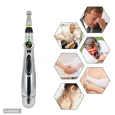 Massager Pen Electric Meridian Device Pain Relief Therapy Instrument Heal Massager Acupuncture Laser Therapy Pen for Home Spa-thumb2