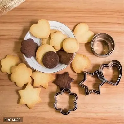 12 Pieces Cookie Cutter Stainless Steel Cookie Cutter with Different Shape-thumb2