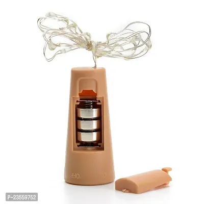 20 LED Wine Bottle Cork Lights Copper Wire String Lights Pack 2-thumb2