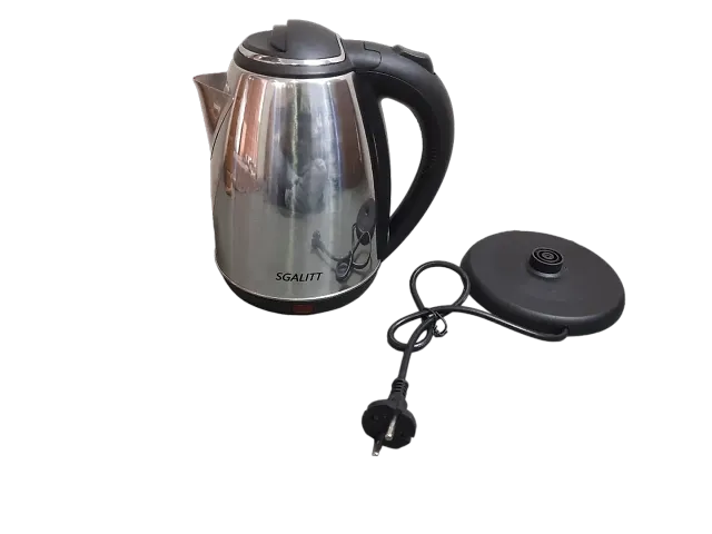 Electro 2.0 Stainless Steel Electric Kettle, 1 Piece, 2 Litres, Silver | Power Indicator | 1500 Watts | Auto Cut-off | Detachable 360 Degree Connector | Boiler for Water