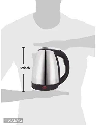 Electro 2.0 Stainless Steel Electric Kettle, 1 Piece, 2 Litres, Silver | Power Indicator | 1500 Watts | Auto Cut-off | Detachable 360 Degree Connector | Boiler for Water-thumb4