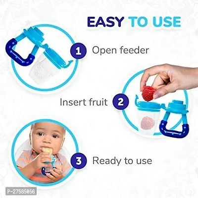 Baby Teether Silicone Teether for 6 to 12 Months Baby Bpa Free , Teething Toy for Babies-thumb4