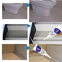 Tiles Gap Filler Waterproof Crack Grout Gap Filler Agent Water Resistant Silic-thumb3