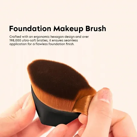 Foundation Brush Makeup Brush Blending Black Brush for Blending Liquid Blush Brush Blender Makeup for Women