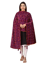 Classic Velvet Shawls Printed For Women-thumb2