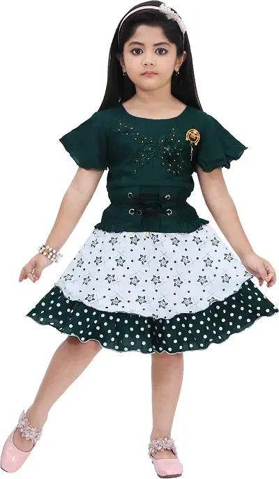 Fabulous Blend Frock Dress For Girls