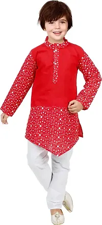 Nazrana Blend Boys Casual Kurta and Pyjama Set