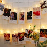 16 LED Photo Clip String Decoration Electric Lights For Outdoor, Indoor, Anniversary, Birthday Party, Diwali, Holi, Christmas Decoration, Valentine, Gifts Girlfriend Or Boyfriend 3 Meter-thumb2