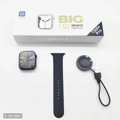 Bhargav ENTP T 500 Plus Pro Smart Watch Series 8 for Men  Women 45mm Smartwatch Strap, Free Size-thumb3