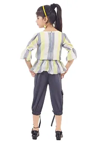 KIDDRESS Georgette Chiffon Cotton Blend Modern Stylus Girls Clothing Set-thumb3