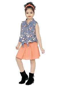 KIDDRESS Cotton Blend Agile Fancy Girls Frocks  Dresses-thumb1