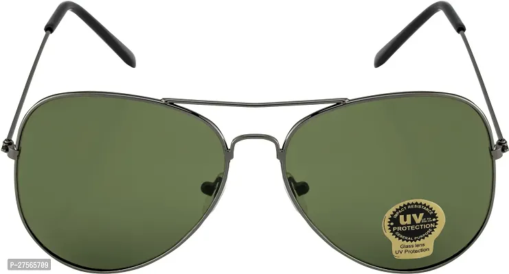 Fair-x Aviator Sunglasses For Men and Women Green-thumb2