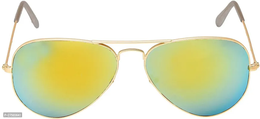 Fair-x Aviator Sunglasses For Men Golden