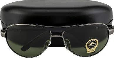 Fair-x Aviator Sunglasses For Men and Women Green-thumb2