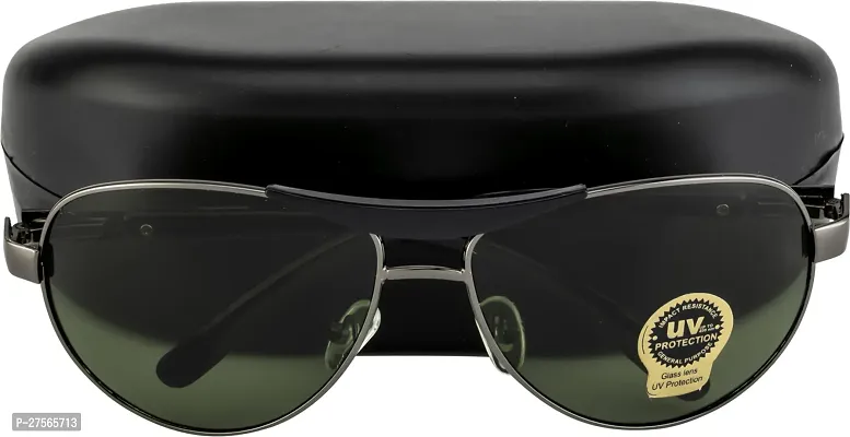 Fair-x Aviator Sunglasses For Men and Women Green-thumb3